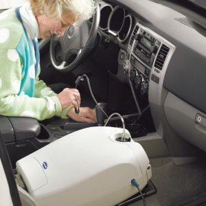 Charging the Invacare SOLO2 in the Car