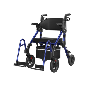 Z55 Versatile 2-in-1 Rollator Walker